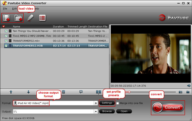 How to watch 1080p or 720p MKV movies on iPad Air?