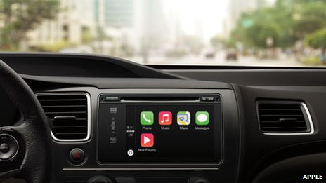 Apple unveils CarPlay iPhone system at Geneva show