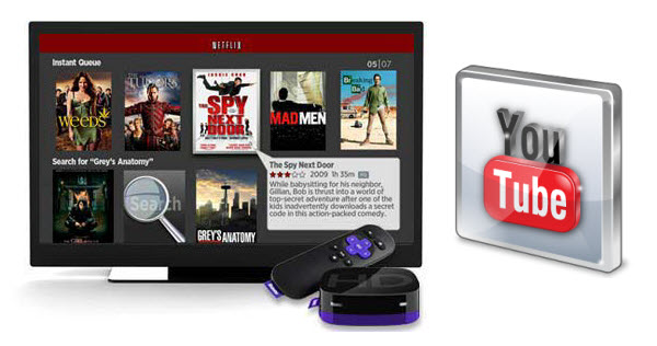 play YouTube video with Roku